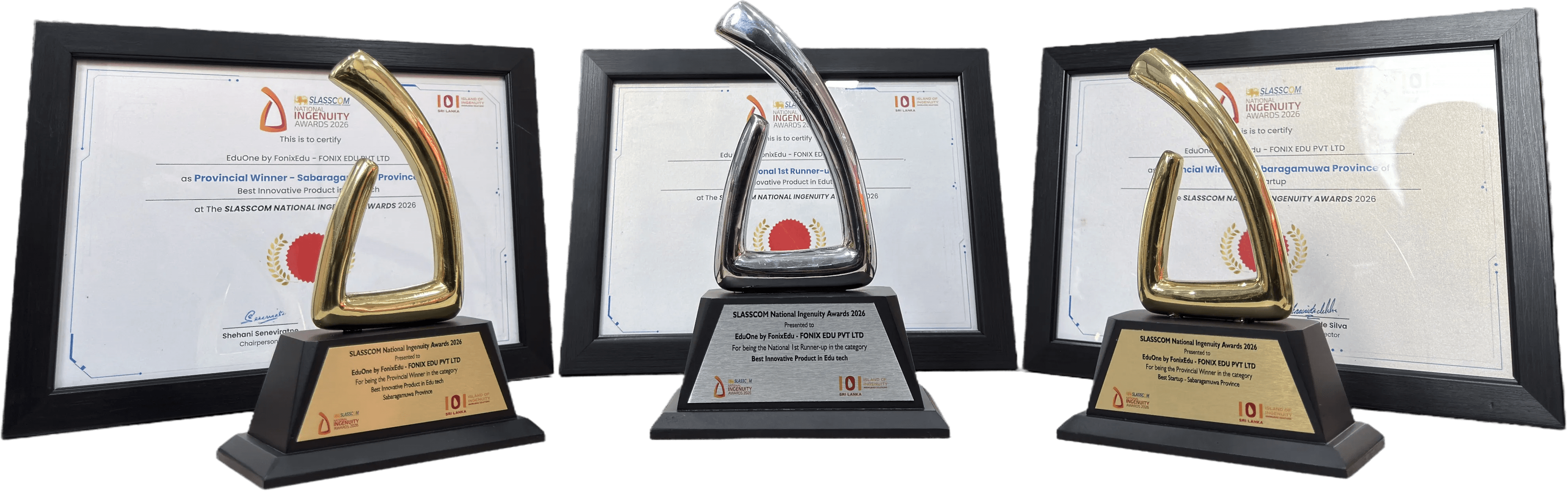 FonixEdu Trophy and Recognition Awards